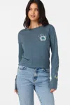 O'neill Women's Pacific Bloom Long Sleeve T-shirt In Blue