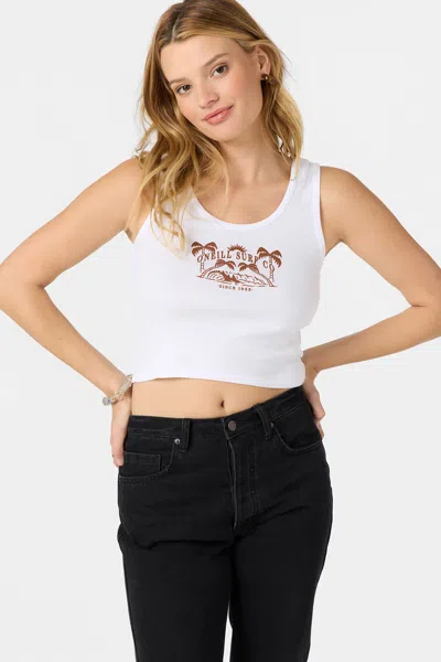 O'neill Women's Padang Padang Tank Top In White