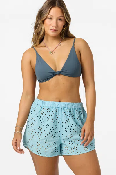 O'neill Women's Pam Cover-up Shorts In Blue