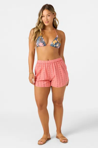 O'neill Women's Pam Cover-up Shorts In Multi