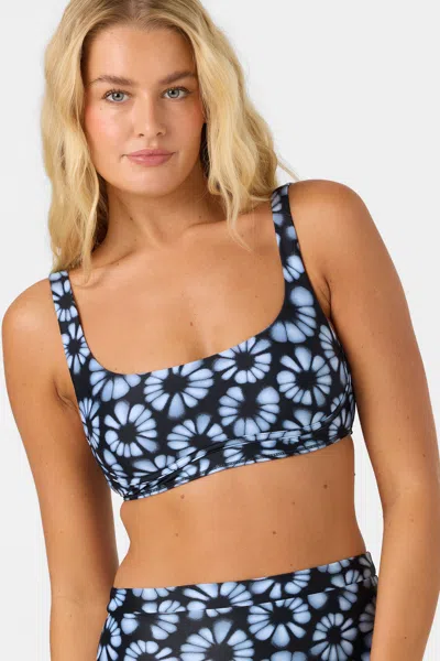 O'neill Women's Performance Surf Kinley Printed Tank Bikini Top In Blue
