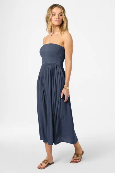 O'neill Women's Piper Midi Dress In Blue