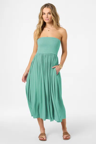 O'neill Women's Piper Midi Dress In Green