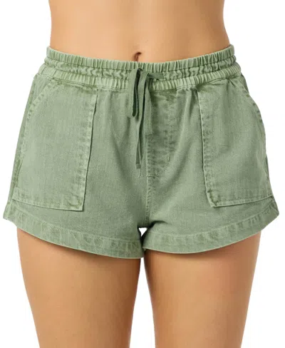 O'neill Women's Relaxed Woven Pull-on Shorts In Green
