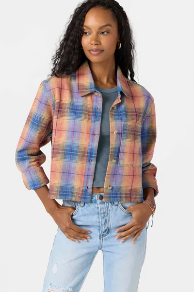 O'neill Women's Roy Flannel Long Sleeve Top In Multi