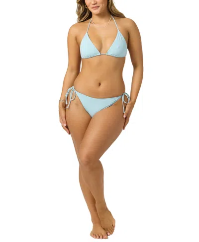 O'neill Women's Saltwater Solid Venice Bikini Swim Top In Blue