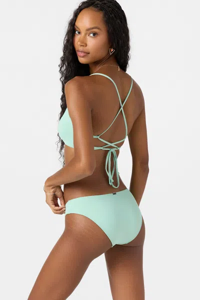 O'neill Women's Saltwater Solids Blue Lagoon Full Bikini Bottoms In Opal
