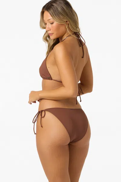 O'neill Women's Saltwater Solids Maracas Medium Bottoms In Brown