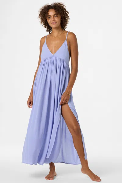 O'neill Women's Saltwater Solids Mel Maxi Dress In Purple