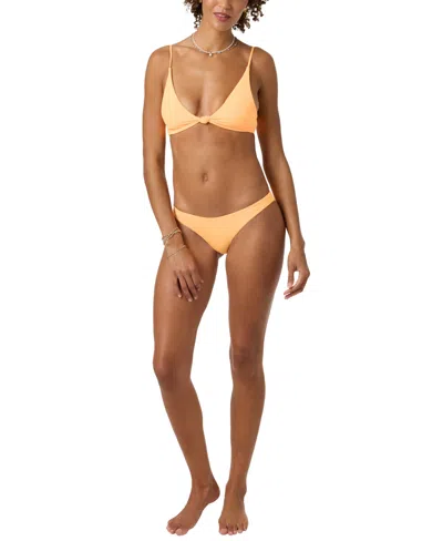 O'neill Women's Saltwater Solids Rockley Bikini Bottom In Orange