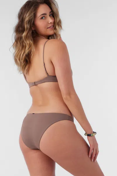 O'neill Women's Saltwater Solids Rockley Classic Bottoms In Brown