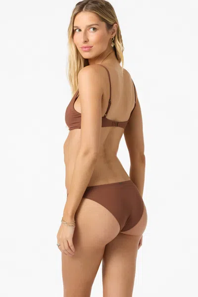 O'neill Women's Saltwater Solids Rockley Medium Bottoms In Brown