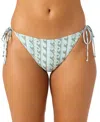 O'neill Women's Saltwater Solids Side-tie Maracas Bottom In Blue