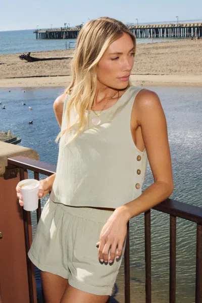 O'neill Women's Sanders Tank Top In Green