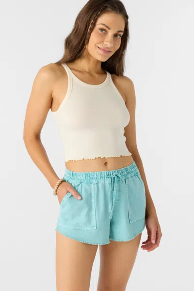 O'neill Women's Sevie Beach Shorts In Blue