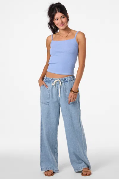 O'neill Women's Sevie Denim Pants In Blue