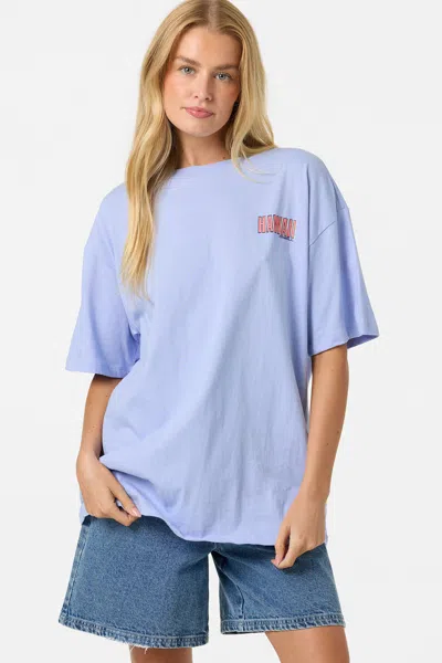 O'neill Women's Shaka Hawaii Oversized T-shirt In Blue