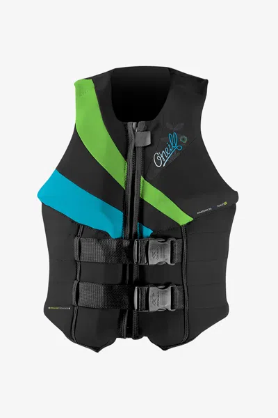 O'neill Women's Siren Uscg Vest In Black