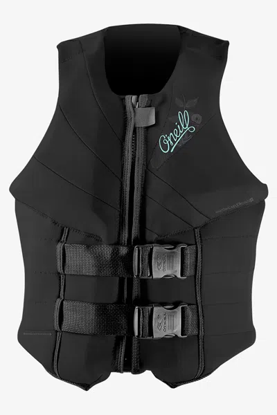 O'neill Women's Siren Uscg Vest In Black