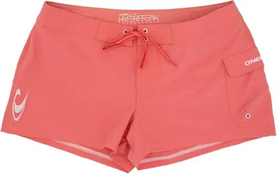O'neill Women's Stretch Board Shorts In Vrd In Red