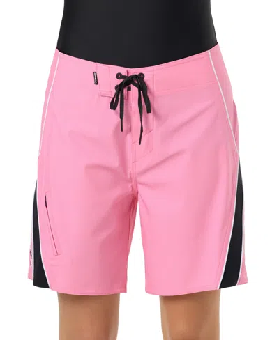 O'neill Women's Super Fly Closure Board Cover-up Shorts In Pink