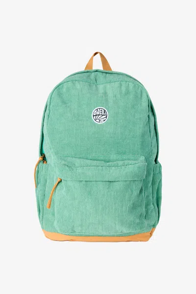 O'neill Women's Waterfront Cord Backpack In Green