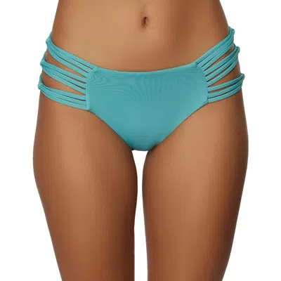 O'neill Womens Cut-out Strappy Swim Bottom Separates In Blue