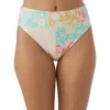 O'neill Womens Floral Lined Swim Bottom Separates In Multi