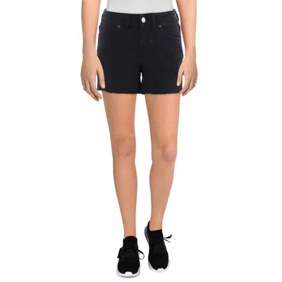 O'neill Womens Frayed Hem Denim Denim Shorts In Black
