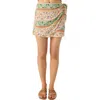 O'neill Yara Wrap Miniskirt In Tapioca