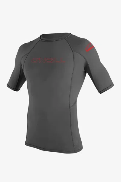 O'neill Youth Basic Skins 50+ Short Sleeves Rash Guard In Multi