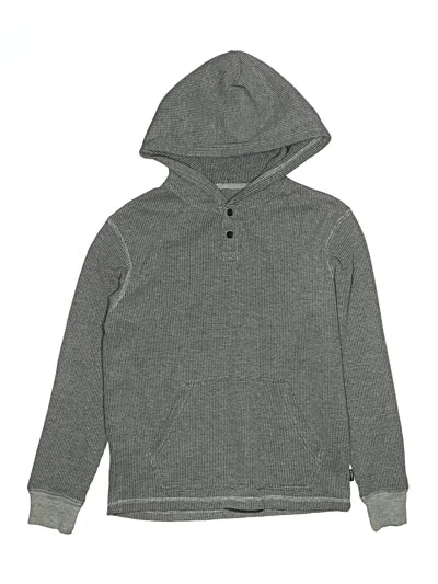 Pre-owned O'neill Kids' Zip Up Hoodie In Gray