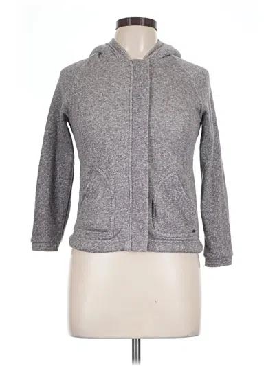 Pre-owned O'neill Zip Up Hoodie In Gray