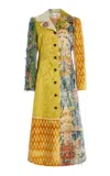 One/of Adeline One-of-a-kind Patchwork Coat In Multi