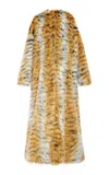 One/of Harcourt Vegan Fur Coat In Animal