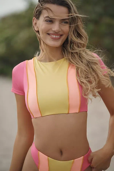 Oneone Alessia Surf Top In Multicolor