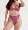 Oneone Grace Bikini Top In Montauk In Multi