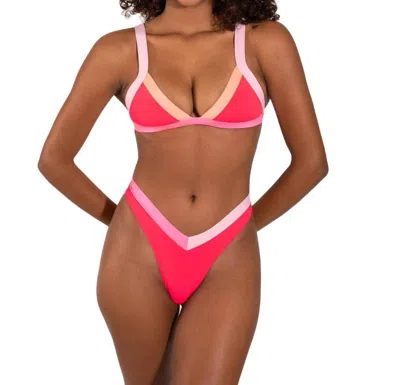 Oneone Jesse Bikini Bottom In Gili In Multi