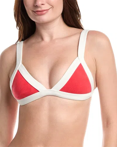 Oneone Swimwear Kameron Top In Red
