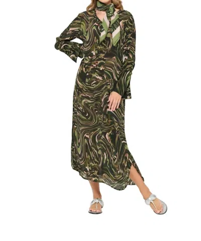 Oneseason Long Genie Dress In Playa Grande In Multi