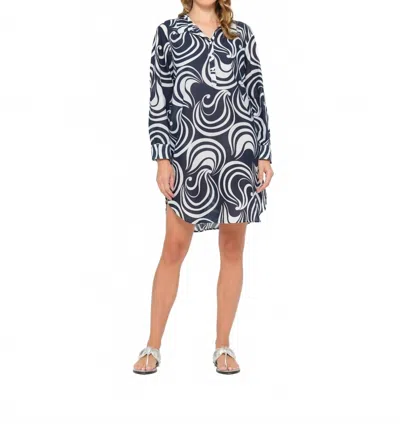 Oneseason Middy Gilli Dress In Baros In Multi