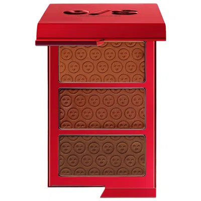 One/size By Patrick Starrr Made For Shade Bronze & Sculpt Trio Palette Dark