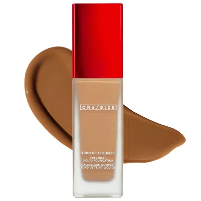 One/size By Patrick Starrr Turn Up The Base Full Beat Waterproof Liquid Foundation Dark Deep 15 Go 1 oz / 30 ml In White