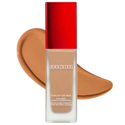 One/size By Patrick Starrr Turn Up The Base Full Beat Waterproof Liquid Foundation Medium Dark 60 G 1 oz / 30 ml In White