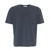 Onesta Men's Blue Tencel Tee In Blue