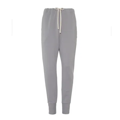 Onesta Men's Grey Tencel Loungewear Joggers With Fleece Lining