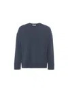 Onesta Tencel Loungewear Sweater In Blue In Blue