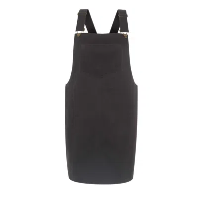 Onesta Organic Pinafore Dress By In Grey