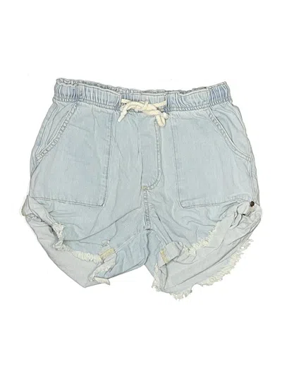 Pre-owned Oneteaspoon Denim Shorts In Blue