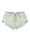 Oneteaspoon Denim Shorts In Blue